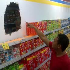 Indomaret Dibobol, 80 Slop Rokok dan Uang Tunai Raib