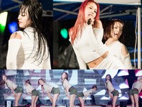 Byur! Ketika Idola KPop Hujan-hujanan di Panggung