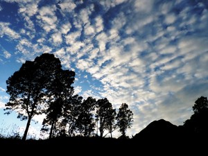 Awan Berbaris