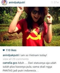 Heboh Puteri Indonesia Berkaus Palu Arit, Jessica Iskandar Alami Pelecehan di Salon