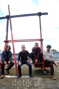 The Rain saat melakoni sesi foto bersama detikHOT belum lama ini di Buncit, Jakarta Selatan.