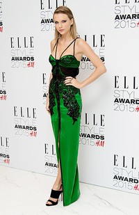 Taylor Swift dinobatkan sebagai 'Woman of the Year' di Elle Style Awards yang digelar di London, Inggris. Ian Gavan/Getty Images/detikFoto.