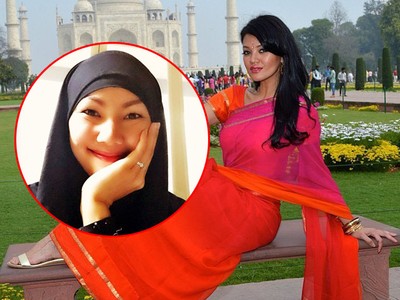 Farah Quinn Bak Artis Bollywood, Mantan Istri Deddy Corbuzier Tampil Berhijab