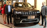 Jeep Grand Cherokee bermesin 3.0-liter diluncurkan di Pasific Place, Jakarta, Kamis (26/2/2015).