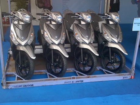 Suzuki Indonesia Mulai Ekspor Skutik Address ke 24 Negara