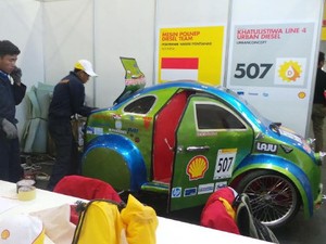 Peserta Lomba Irit BBM, Banyak yang Gagal di Uji Seat Belt