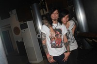  Ovy dan Axel Sama-sama memiliki banyak tato. Gusmun/Detikhot