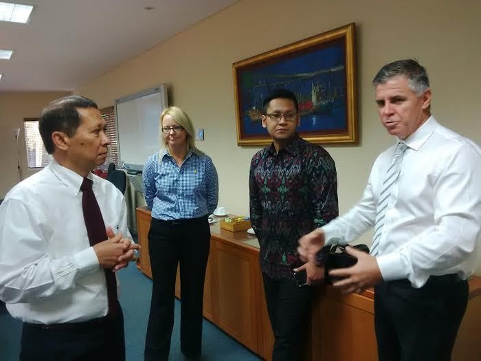 Jajaki Kerja Sama, Bos Pelindo Sambangi Operator Pelabuhan Besar Australia