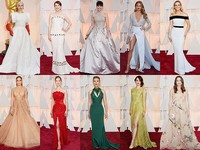 Keanggunan para bintang di red carpet Oscar 2015. Jason Merritt/Getty Images/detikFoto.