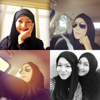 Mantan istri Deddy Corbuzier, Kalina Oktarani tampil berhijab. (Instagram/Kalina Oktarani)