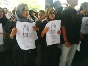Di Depan Ruki-Indriyanto, Pegawai KPK: Jangan Gadaikan Kehormatan Lembaga