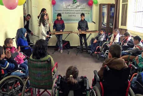 Tingkatkan Kepercayaan Diri, Anak Difabel di Gaza Diberi Terapi Musik