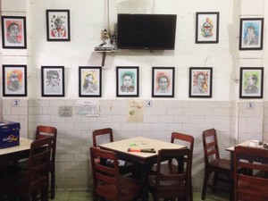 Jurnal Sampai Sketsa Bruce Lee, Karya Seni di Kedai Kopi Tak Kie