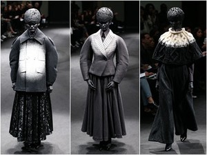 Foto: Inikah Peragaan Paling Menyeramkan di Paris Fashion Week?