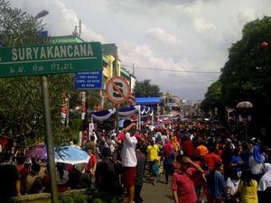 Aher dan Bima Arya Temani Jokowi Saat Buka Perayaan Cap Go Meh di Bogor
