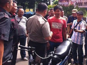Arman Sumringah Motornya yang Hilang Akhirnya Kembali