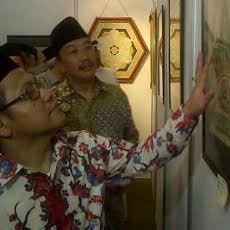 Menpora Berkisah Pengalaman Jualan Kaligrafi di Pasar