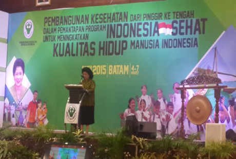 Buka Rakerkesnas di Batam, Menkes Targetkan Penguatan Daerah Tertinggal