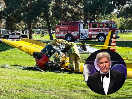 Kecelakaan Pesawat, Harrison Ford Luka Parah