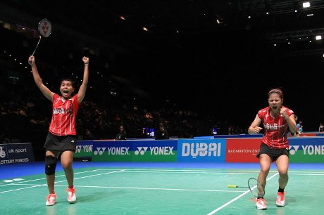 Greysia/Nitya Jaga Asa Indonesia di Ganda Putri