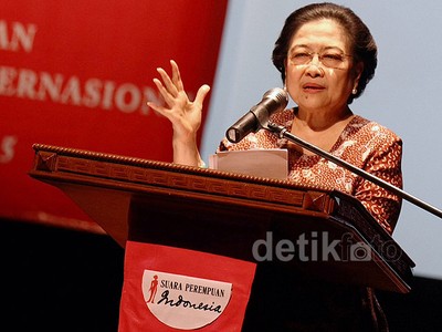Megawati Peringati Hari Perempuan Internasional