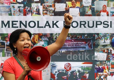 Aktivis Perempuan Tolak Korupsi