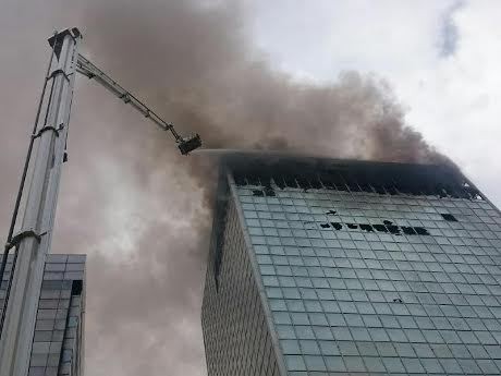 Kasie Ops Damkar: Bara Api Masih Ada di Lantai 19 Wisma Kosgoro