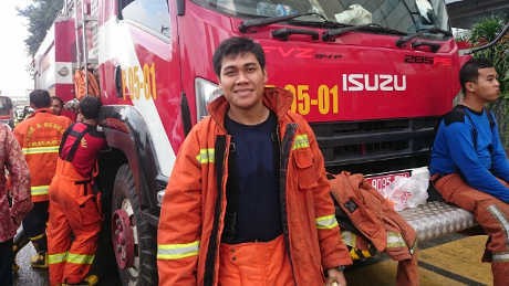 Kisah Pemadam Rahman, 12 Jam Berjuang Jinakkan Api di Wisma Kosgoro