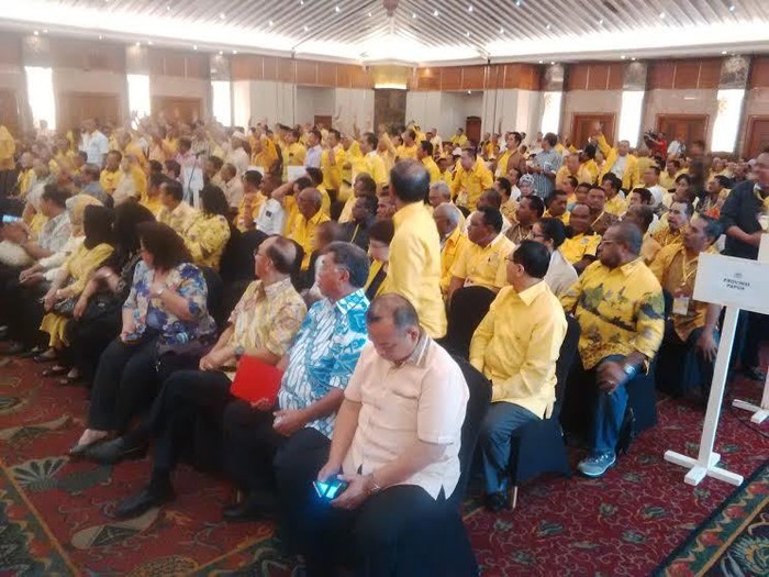 Ical Kumpulkan Pengurus Golkar Se-Indonesia, Begini Suasananya