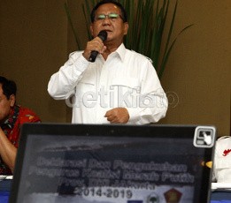 Jago-jago Silat Berkumpul di Rumah Prabowo di Hambalang