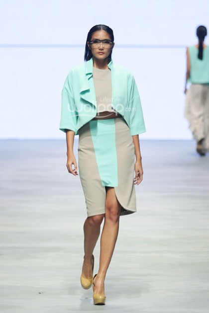 Ardistia Dwiasri. BNI Present Urban Digger. Indonesia Fashion Week 2015 at Jakarta Convention Center. Senayan. Jakarta. [Foto: Mohammad Abduh/Wolipop]
