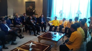 Bertemu Paloh, Agung Laksono: Kami Ikut Dukung Pemerintah