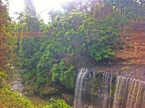 Wah! Sumatera Selatan Punya Air Terjun Niagara Mini