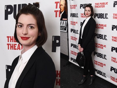 Gaya Formal Anne Hathaway