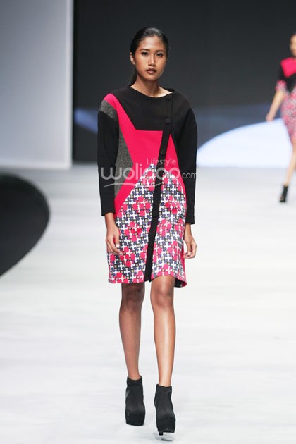 Sofie. BNI Present Urban Digger. Indonesia Fashion Week 2015 at Jakarta Convention Center. Senayan. Jakarta. [Foto: Mohammad Abduh/Wolipop]