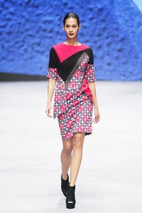 Sofie. BNI Present Urban Digger. Indonesia Fashion Week 2015 at Jakarta Convention Center. Senayan. Jakarta. [Foto: Mohammad Abduh/Wolipop]