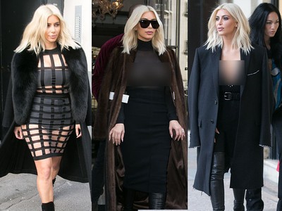 Gaya Kim K yang Terlalu Vulgar di Paris