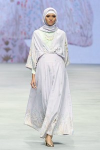 Daily by Ria Miranda Dahayu. Indonesia Fashion Week 2015 at Jakarta Convention Center. Senayan. Jakarta. [Foto: Mohammad Abduh/Wolipop]