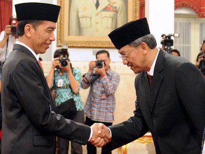 Jokowi Lantik Kepala BPKP