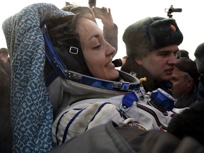 Kapsul Soyuz Rusia Mendarat Mulus di Kazakhstan