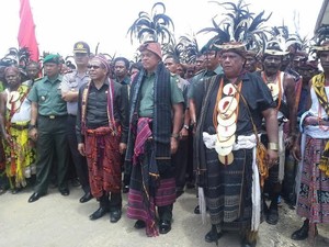 KSAD Beri Bantuan Benih Kelor untuk Kesejahteraan Warga Perbatasan RI-Timor Leste