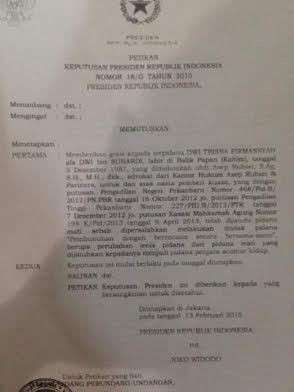 Dapat Grasi, Ini Curhat Terpidana Mati Pembunuhan Sadis ke Jokowi