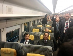 Wuss! Pak JK Naik Kereta Shinkansen dari Tokyo ke Sendai