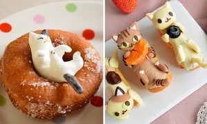 Kucing-Kucing Lucu Ini Bisa Jadi Teman Cantik Kudapan Anda di Akhir Pekan