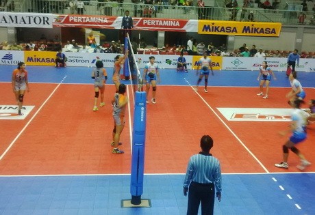 Tim Putri Jakarta PGN Popsivo dan Jakarta BNI 46 Petik Kemenangan