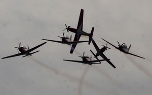 Berbagai Momen Mengagumkan Tim Jupiter TNI AU saat Beraksi