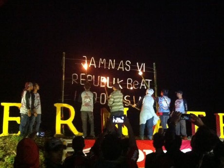 Ada Bambu Gila di Jambore Honda BeAT