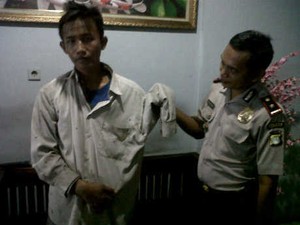 Pengemis Pura-pura Buntung Ini Kena Razia Polisi