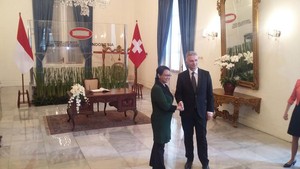 Indonesia-Swiss Sepakati Peningkatan Kerjasama di Bidang Keamanan