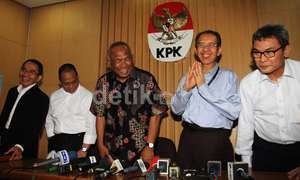 Pimpinan KPK Temui Jokowi Jelaskan Soal Pencegahan Korupsi Sumber Daya Alam
